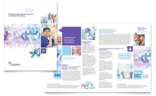 Cancer Treatment Brochure Template