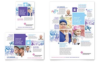 Cancer Treatment Flyer & Ad Template