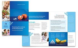 Dietitian Brochure Template