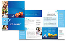 Dietitian Brochure Template Design