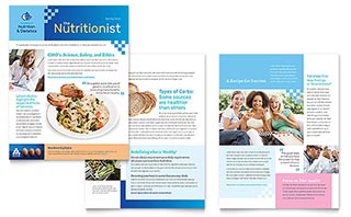 Dietitian Newsletter Template