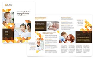 Pediatric Doctor Brochure Template