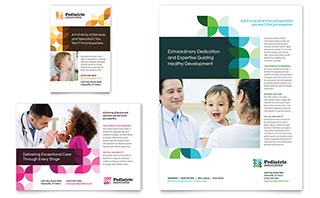 Pediatric Doctor Flyer & Ad Template