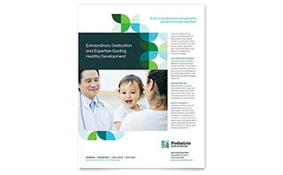 Pediatric Doctor Flyer Template