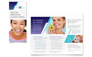 Dentist Brochure Template