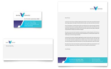 Dentist Business Card & Letterhead Download