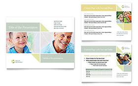 Health Insurance PowerPoint Presentation Template Design