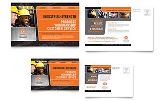 Manufacturing Engineering Postcard Template