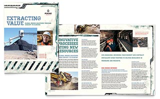 Mining Company Brochure