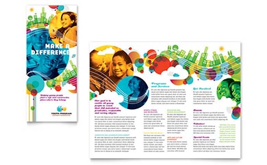 QuarkXPress Tri-Fold Brochure Template