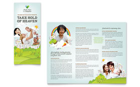 Foster Care & Adoption Brochure Template Design