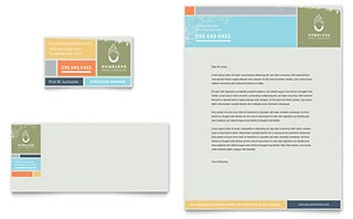 Homeless Shelter Business Card & Letterhead Template