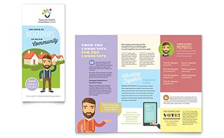 Homeowners Association Brochure Template