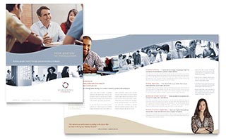 Marketing Consulting Group Brochure Template