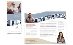 Marketing Consulting Group Brochure Template Design