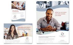 Marketing Consulting Group Flyer & Ad Template Design