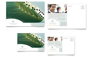 Business Consulting Postcard Template