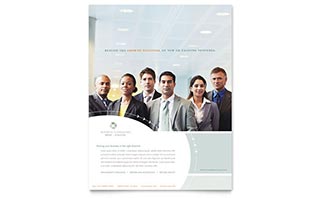 Business Consulting Flyer Template