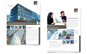 Architect Datasheet Template Design