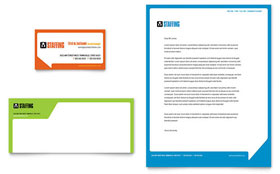 Recruiting Firm Letterhead Template - InDesign, Illustrator, Word, Publisher, Pages