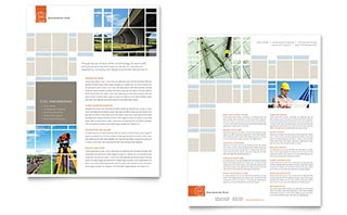 Civil Engineers Datasheet Template