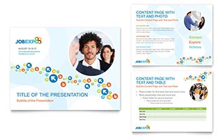 Job Expo & Career Fair PowerPoint Presentation Template