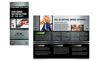 Locksmith Brochure Template