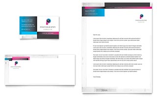 Photography Business Business Card & Letterhead Template