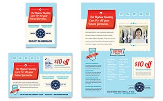 Laundry Services Flyer & Ad Template