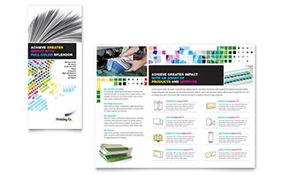 Printing Company Brochure Template