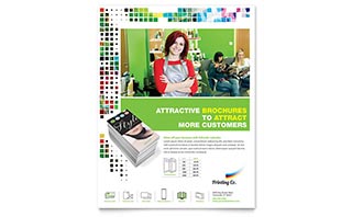 Printing Company Flyer Template