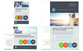 Business Analyst Flyer & Ad Template Design