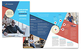 Corporate Strategy Brochure Template Design