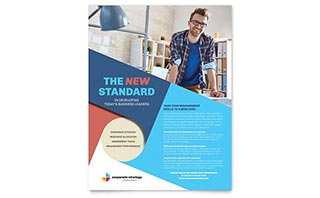 Corporate Strategy Flyer Template