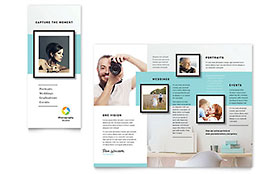 Photographer Brochure Template Design