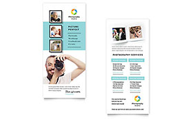 Photographer Rack Card Template Design