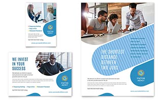 Employment Agency Flyer & Ad Template