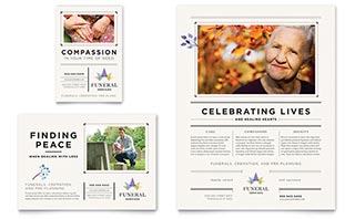 Funeral Services Flyer & Ad Template