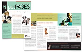 Veterinary Clinic Newsletter Template