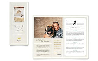 Pet Hotel & Spa Brochure Template