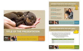 Animal Shelter & Pet Adoption PowerPoint Presentation Design Template