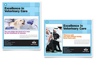 Animal Hospital Poster Template