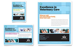 Animal Hospital Flyer & Ad Template