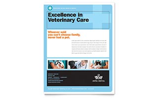 Animal Hospital Flyer Template