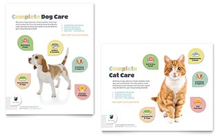 Pet Store Poster Template