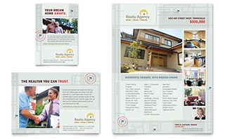 Real Estate Agent & Realtor Flyer & Ad Template