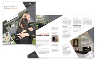 Contemporary & Modern Real Estate Brochure Template