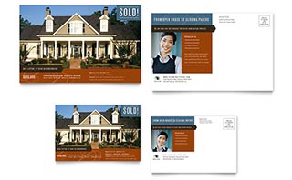 Residential Realtor Postcard Template