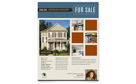 Residential Realtor Flyer Template Design