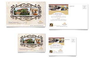 Luxury Real Estate Postcard Template